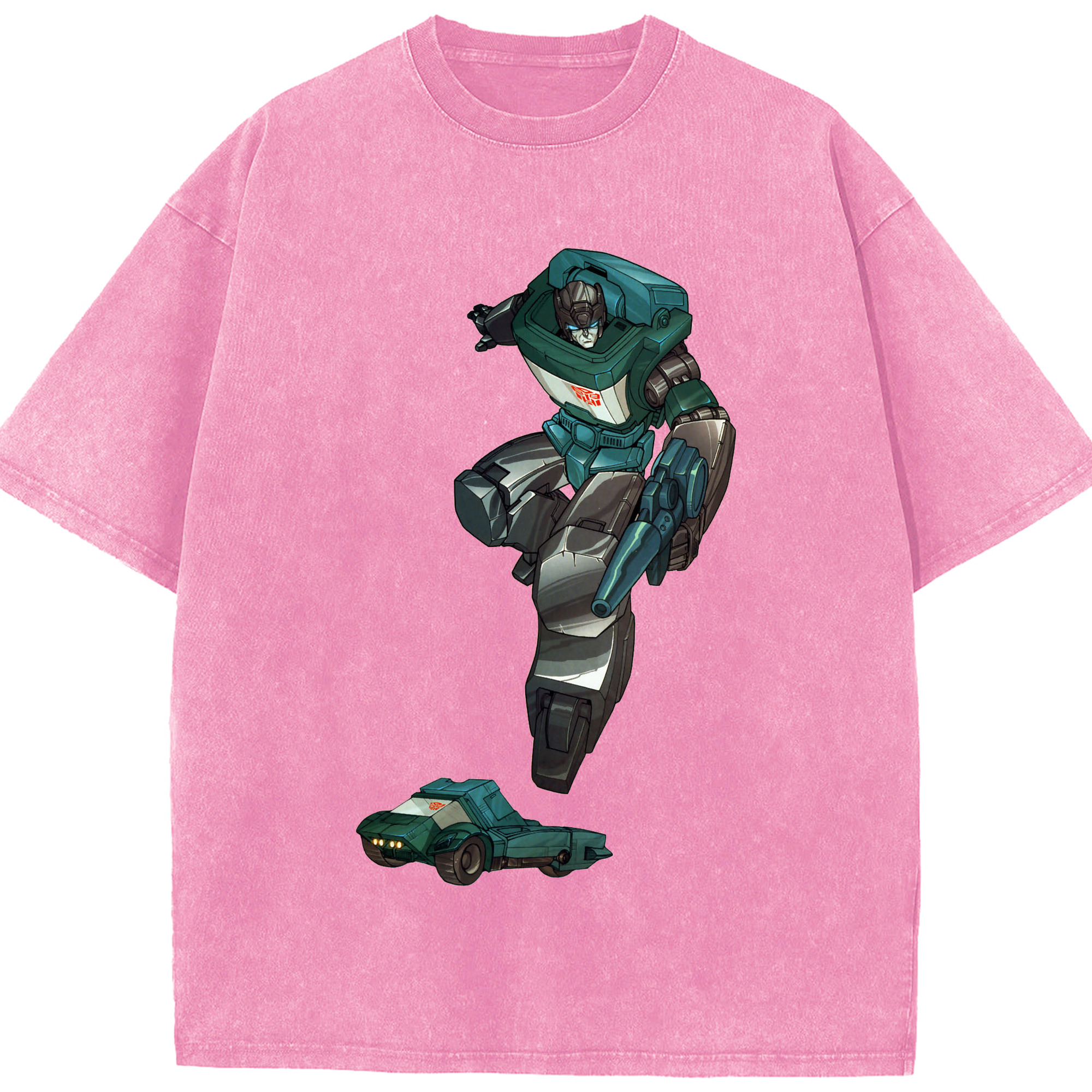（画像用）  綿100% ヴィンテージ風 半袖Tシャツ（フロントプリント）